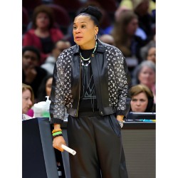 March Madness Dawn Staley Leather Jacket